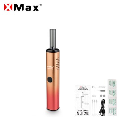 XMAX V3 Nano Vaporizer Gelb tragbarer Kräuter &...
