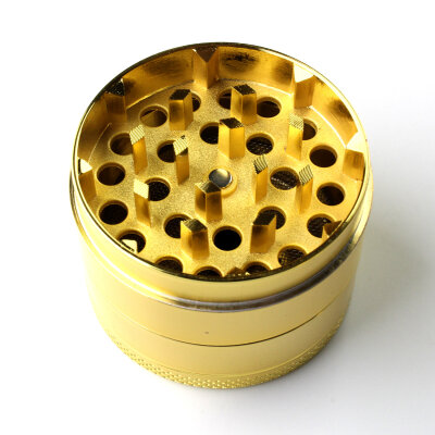 Kräuter Grinder gold Ø4,9cm Crusher Zubehör