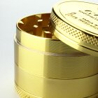 Kräuter Grinder gold Ø4,9cm Crusher Zubehör
