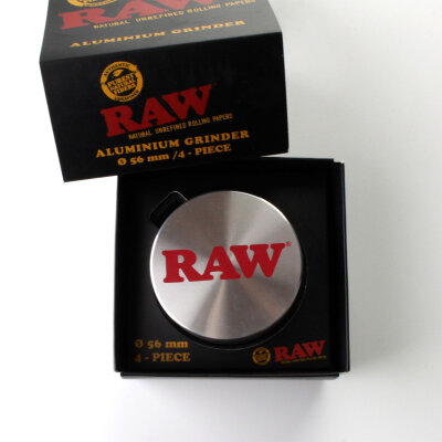 RAW 4-Part Grinder 56mm Kräuter Smoker Mühle