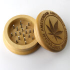 Grinder Wooden Leaf Ø: 50 mm, 2 Part