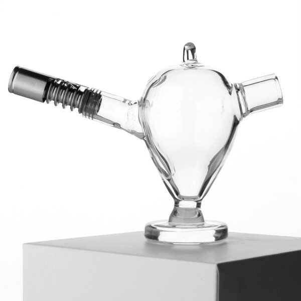 VAPOLICX Handvaporizer Bubbler Glas Kräuter Dampf