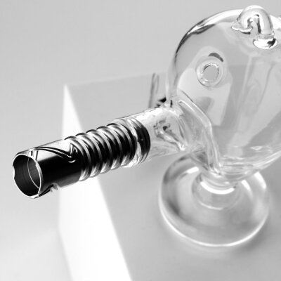 VAPOLICX Handvaporizer Bubbler Glas Kräuter Dampf