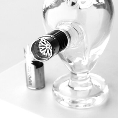 VAPOLICX Handvaporizer Bubbler Glas Kräuter Dampf