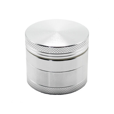 Smono Alu Grinder 40mm silber 4-tlg anodisiert Sieb