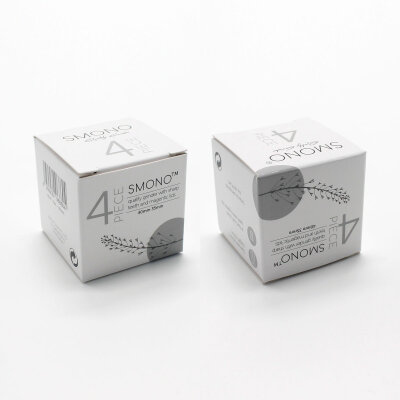 Smono Alu Grinder 40mm silber 4-tlg anodisiert Sieb