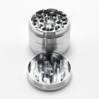 Smono Alu Grinder 40mm silber 4-tlg anodisiert Sieb