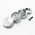 Smono Alu Grinder 40mm silber 4-tlg anodisiert Sieb
