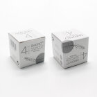 Smono Alu Grinder 40mm silber 4-tlg anodisiert Sieb