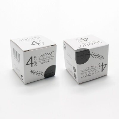 Smono Alu Grinder 40mm schwarz 4-tlg anodisiert Sieb