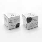 Smono Alu Grinder 40mm schwarz 4-tlg anodisiert Sieb