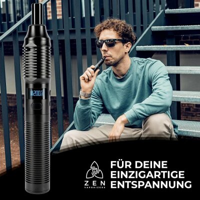 HIZEN Stilus Pro Konvektion 3.0 Verdampfer für Kräuter, USB-C