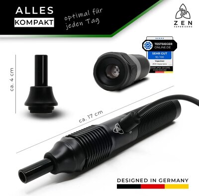 HIZEN Stilus 3.0 Vaporizer LED Farben Kräuter USB-C